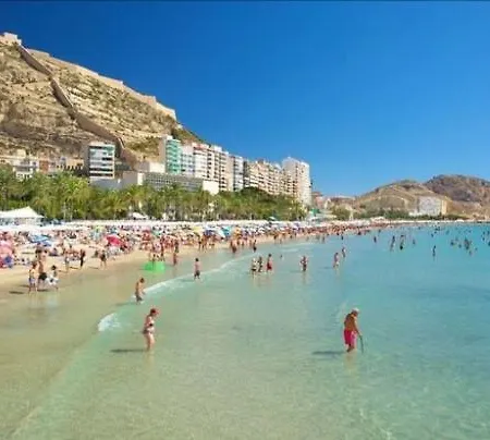 Alicante Centre ,Plage Et Quartier Anime,Wifi ,Climatisation Exterior photo